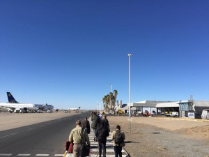 Flygplattsen i Windhoek