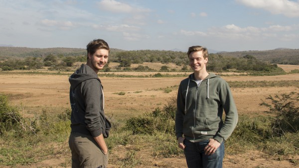 Some handsome guys on safari